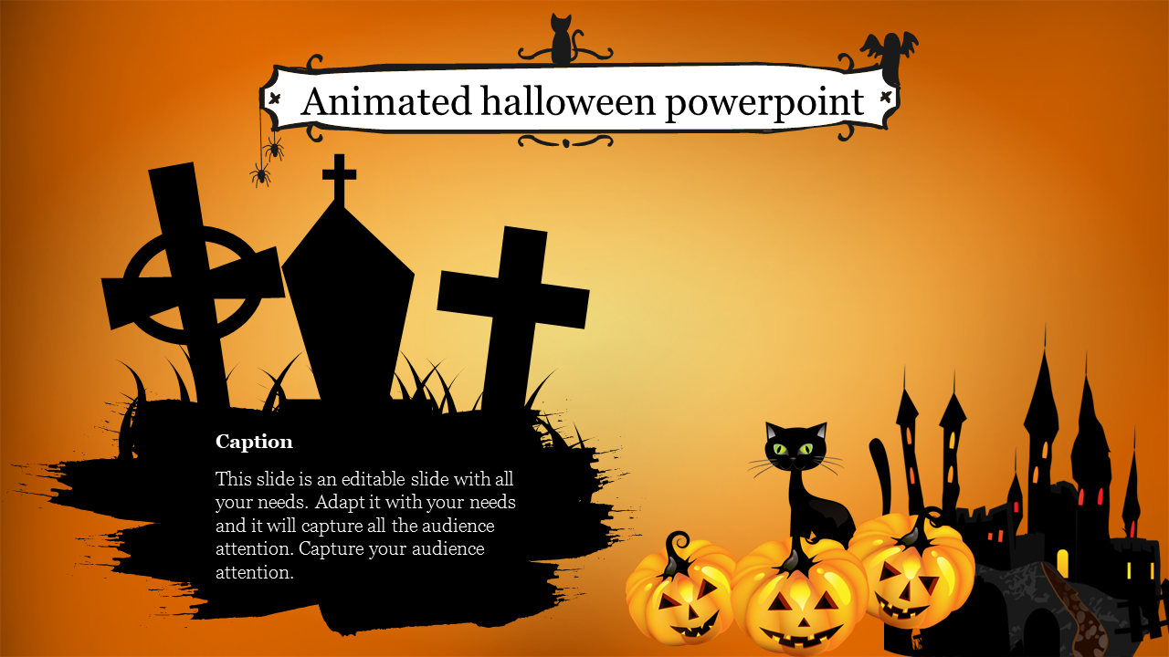 Best Animated Halloween PowerPoint Template Presentation